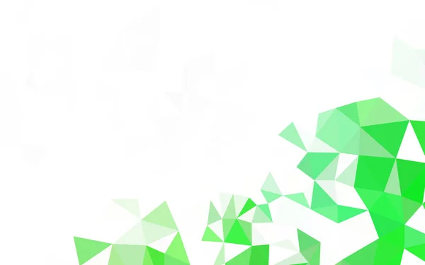 Dunkelorange Vektor Polygonaler Hintergrund Moderne Abstrakte Illustration Mit Dreiecken Vorlage — Stockvektor