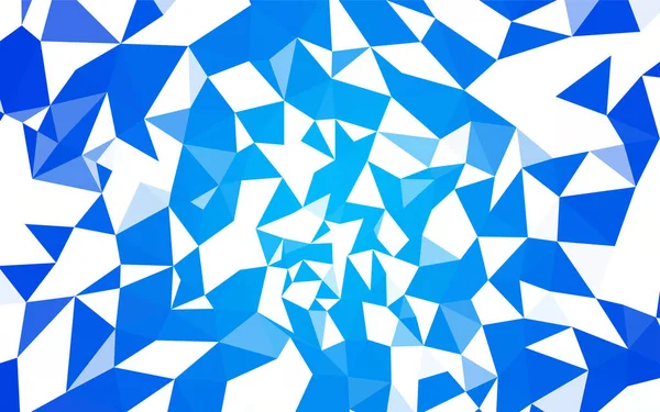 Hafif mavi vektör Çokgen arka plan. Üçgenler ile modern soyut resim. Afiş için tamamen yeni şablon.