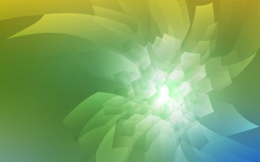 Açık yeşil, sarı vektör arka plan ile altıgen yanarak bahislerin doğru. Beyaz arka plan ile renkli altıgen yanarak bahislerin doğru. Reklamlar, el ilanları için desen.