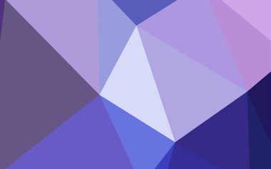 Pembe ışık, vektör üçgen kapak parlayan mavi. Renkli resimde gradyan ile poligonal tarzı. Desen için bir marka kitabın zemin.