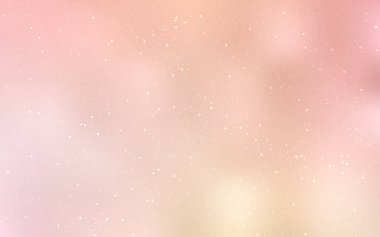 Gece gökyüzü yıldızlı açık turuncu vektör deseni. Soyut şablonda gökyüzü yıldızlarıyla parlayan illüstrasyon. İş ilanınız için akıllı tasarım.