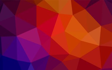 Hafif mavi vektör degrade üçgenler desen. Üçgenler ile renkli resimde parlayan. Marka kitap için yeni şablon.