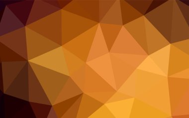 Işık kırmızı vektör degrade üçgenler doku. Tamamen yeni bir renk illüstrasyon poligonal bir tarzda. İşiniz için yeni tasarım.