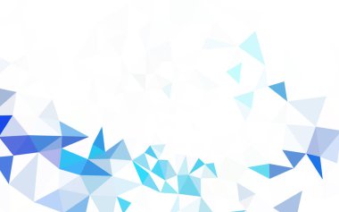 Koyu pembe, mavi poligonal şablon vektör. Renkli resimde üçgenler ile soyut tarzda. Web siteniz için yeni bir doku.