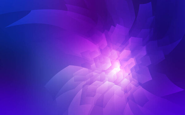 Light Blue, Red vector template in hexagonal style. Design in abstract style with hexagons. Pattern for ads, leaflets.