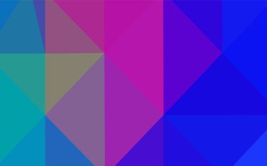 Açık mavi, kırmızı vektör Çokgen zemin. Glitter soyut resim zarif bir tasarıma sahip. İşiniz için tamamen yeni bir tasarım.