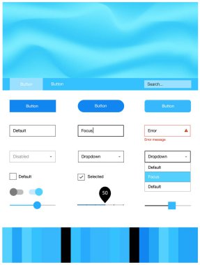 Eğik çizgili ışık mavi vektör stil rehberi. Degrade çizgiler ile renkli soyut resimde. Bu örnek için sitesidir.