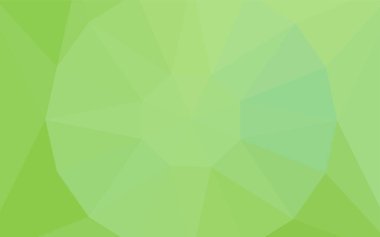 Işık yeşil vektör düşük poli doku bir elmas. Noktalı resim stili üçgenler ile çizimde. Web siteniz için köşeli tasarım.