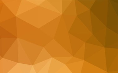 Işık turuncu vektör soyut mozaik zemin. Üçgen geometrik örnek gradyan ile. İş tasarımınız için yeni stil.