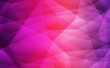Işık mor, pembe vektör degrade üçgenler doku. Renkli resimde üçgenler ile soyut tarzda. İşiniz için en iyi üçgen tasarım.