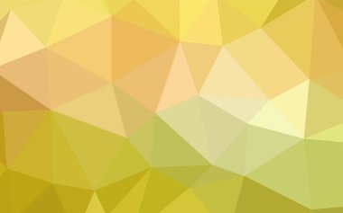 Koyu mavi vektör poligonal şablonu. Renkli resimde üçgenler ile soyut tarzda. Afiş için tamamen yeni şablon.