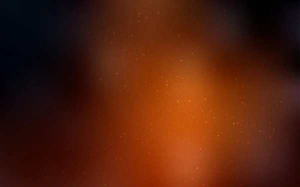 Темно Красный Векторный Шаблон Космическими Звездами Размытый Декоративный Дизайн Простом — стоковый вектор