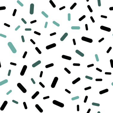 Koyu yeşil vektör tekrarlanan sopa ile sorunsuz şablonu. Bulanık dekoratif tasarım hatları ile basit tarzı. Reklam, kitapçıklar, broşürler için şablon.