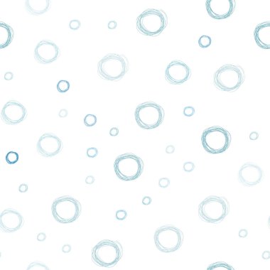 Kabarcıkları ile mavi vektör sorunsuz arka plan ışık. Modern Soyut illüstrasyon renkli su ile bırakır. Desen-ebilmek var olmak kullanılmış için fütüristik reklam, kitapçıklar.