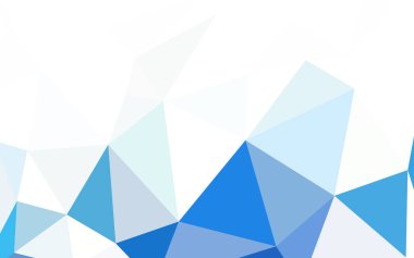 Açık mavi, yeşil vektör poligonal arka plan. Gradyan ile Origami tarzında yaratıcı geometrik şekil. Senin arka plan için dokulu deseni.