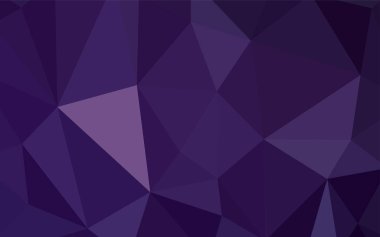 Koyu pembe vektör düşük poli kapak. Gradyan ile poligonal soyut resim. Marka kitap için yeni şablon.