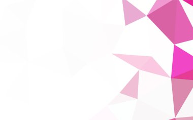 Işık yeşil vektör poligonal model. Üçgen geometrik örnek gradyan ile. İşiniz için yeni tasarım.