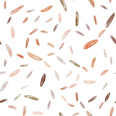 Koyu turuncu vektör disklerle sorunsuz doku. Renkli gradyan ile arka plan üzerinde bulanık kabarcıklar. Desen-ebilmek var olmak kullanılmış için reklam, broşür.