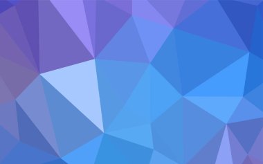 Pembe ışık, vektör soyut mozaik zemin mavi. Geometrik şekil gradyan ile Origami tarzında. Tamamen yeni bir tasarım sizin broşürü.