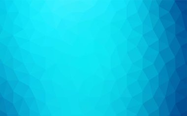 Hafif BLUE vektör mozaik dokusu. Üçgenli renkli soyut çizimler. Dizaynınız için üçgen desen.