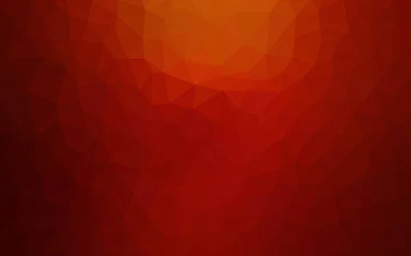 暗い赤ベクトル低ポリ カバー 多角形の図を輝く三角形から成る 携帯電話の背景のテンプレート — ストックベクタ