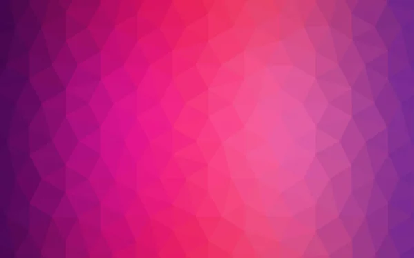 Светло Фиолетовый Розовый Векторный Треугольник Обложке Образец Многоугольной Формы Совершенно — стоковый вектор
