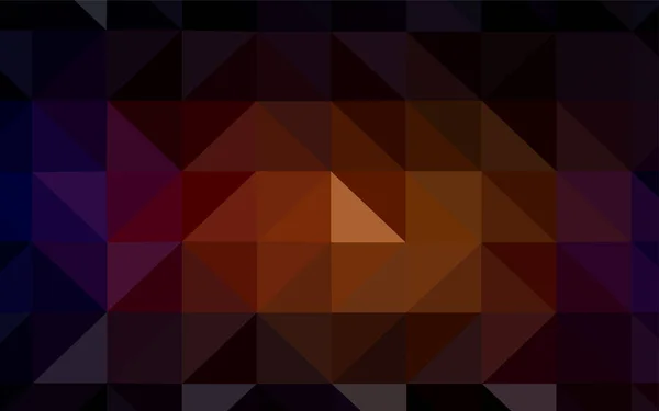 Padrão Triângulos Gradiente Vetorial Rosa Escuro Ilustração Colorida Estilo Abstrato — Vetor de Stock