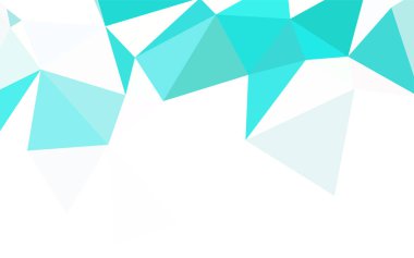 Işık yeşil vektör soyut mozaik desen. Üçgenler ile renkli resimde parlayan. Desen için bir marka kitabın zemin.