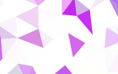 Hafif mavi vektör düşük poli düzeni. Üçgenler ile renkli resimde parlayan. Web siteniz için köşeli tasarım.