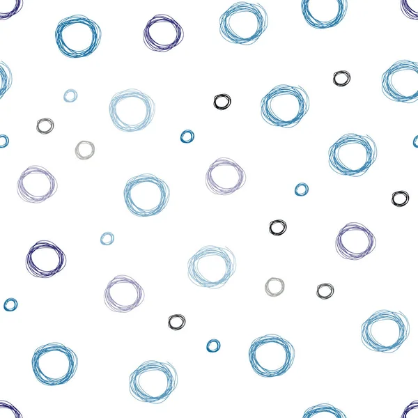 Темная Многоцветная Векторная Безмордочка Точками Современная Абстрактная Иллюстрация Красочными Каплями — стоковый вектор