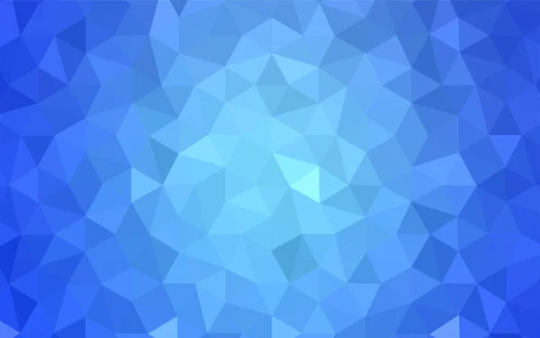 Light Blue Векторный Многоугольник Абстрактный Фон Многоугольная Абстрактная Иллюстрация Градиентом — стоковый вектор