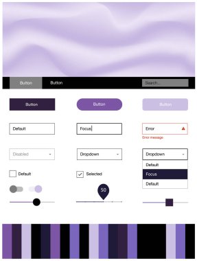 Eğik çizgili ışık mor vektör stil rehberi. Degrade yarı ton mermer stiliyle yaratıcı çizimde. Bu örnek için sitesidir.