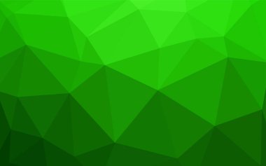 Koyu mavi vektör üçgen mozaik doku. Gradyan ile Origami tarzında yaratıcı geometrik şekil. Web siteniz için köşeli tasarım.