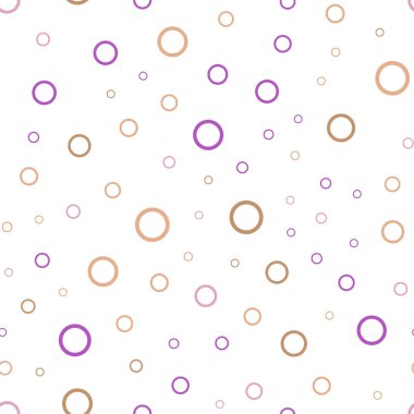 Işık çok renkli vektör sorunsuz arka plan kabarcıkları ile. İllüstrasyon renkli soyut daireler parlayan ayarlanmış. Desen-ebilmek var olmak kullanılmış için reklam, broşür.