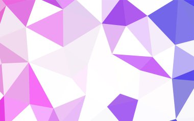 Koyu mavi vektör soyut mozaik arka plan. Geometrik şekil gradyan ile Origami tarzında. İşiniz için yeni tasarım.