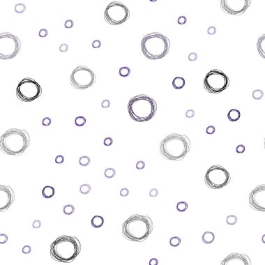 Koyu mor vektör kabarcıkları ile sorunsuz arka plan. Modern Soyut illüstrasyon renkli su ile bırakır. Desen-ebilmek var olmak kullanılmış için fütüristik reklam, kitapçıklar.