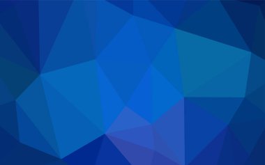 Hafif mavi vektör degrade üçgenler desen. Geometrik şekil gradyan ile Origami tarzında. İş tasarımınız için yeni stil.