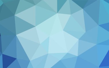 Hafif mavi vektör degrade üçgenler desen. Üçgen geometrik örnek gradyan ile. Web siteniz için köşeli tasarım.