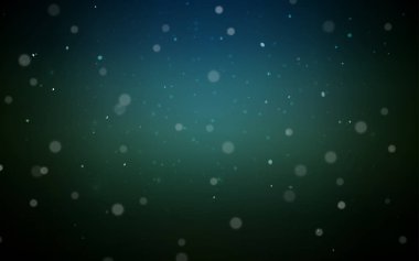 Parlak kar taneleri ile koyu yeşil vektör düzeni. Parlayan illüstrasyon kar Noel tarzı ile renkli. Desen-ebilmek var olmak kullanılmış için yeni yıl reklam, kitapçıklar.