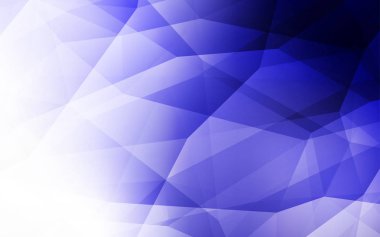 Hafif mor vektör soyut mozaik arka plan. Poligonal illüstrasyon parlayan, hangi üçgen oluşur. Afiş için tamamen yeni şablon.