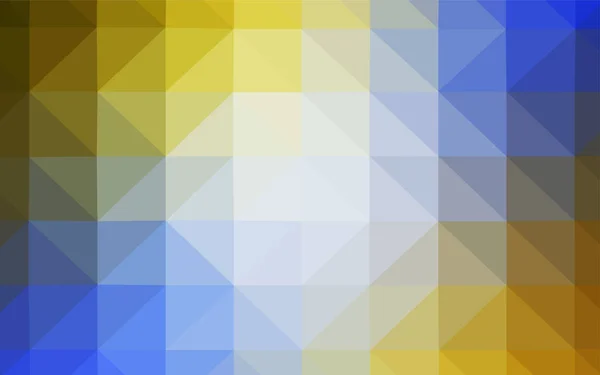 Světle Modrý Vektor Mnohoúhelník Abstraktní Pozadí Trojúhelníkový Geometrických Vzorků Přechodem — Stockový vektor