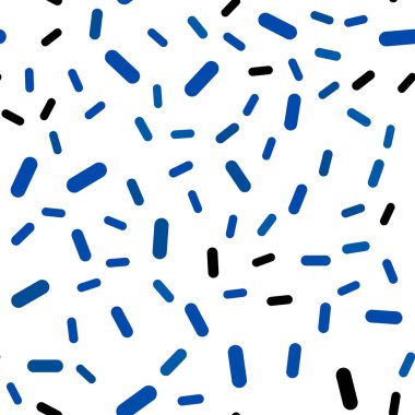 Hafif mavi vektör sorunsuz arka plan düz çizgiler ile. Dekoratif illüstrasyon hatları ile soyut şablonunda parlayan. Reklam, kitapçıklar, broşürler için şablon.