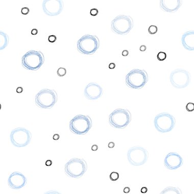 Pembe ışık, vektör sorunsuz şablon daireler ile mavi. Bulanık daireler doğa tarzı ile güzel renkli resimde. Reklam, poster, afiş, Web sitenizin için yeni tasarım.