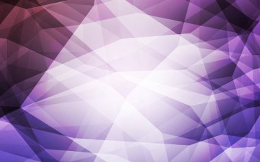Hafif mor vektör soyut mozaik zemin. Geometrik şekil gradyan ile Origami tarzında. İşiniz için yeni tasarım.
