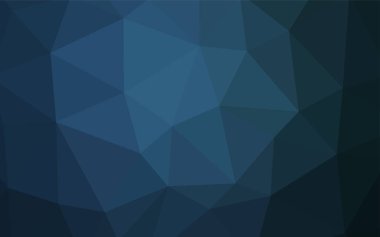 Hafif mavi vektör üçgen mozaik doku. Gradyan ile Origami tarzında yaratıcı geometrik şekil. Web siteniz için yeni bir doku.