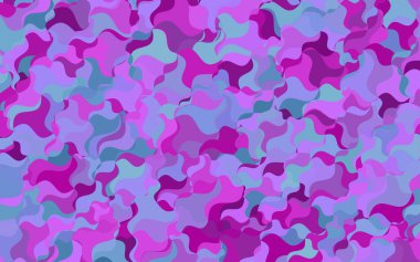 Işık turuncu vektör bulanık kemerli şablonu. Gradyan ile bulanık stil yepyeni renkli resimde. İş tasarımınız için bulanık satır deseni.