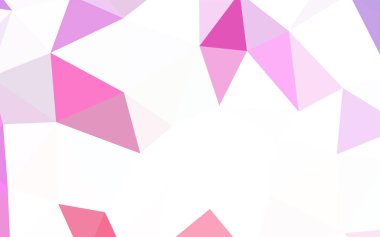 Hafif mavi vektör Çokgen arka plan. Gradyan ile poligonal soyut resim. Cep telefonu arka plan için şablon.