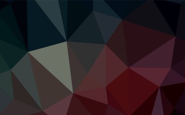 Hafif mavi vektör Çokgen arka plan. Üçgen geometrik örnek gradyan ile. Web siteniz için köşeli tasarım.