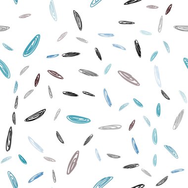 Açık mavi, kırmızı vektör küreler ile seamless modeli. Renkli gradyan ile arka plan üzerinde bulanık kabarcıklar. Desen-ebilmek var olmak kullanılmış için güzel web siteleri.