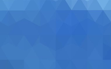 Hafif mavi vektör düşük poli doku. Renkli resimde gradyan ile poligonal tarzı. Web siteniz için yeni bir doku.